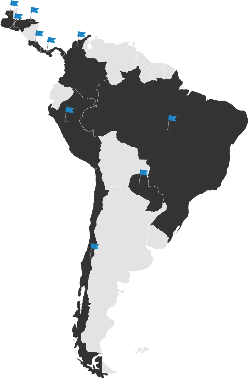 mapa banderas